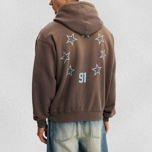 Sudaderas con Capucha de Forro Polar para Hombre, Personalizadas, de Alta Calidad, 100% Algodón, Estilo Urbano Invernal, Impresión en Serigrafía, Estilo Casual Vintage, Secado Rápido - Product Image 5