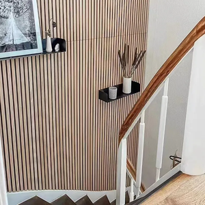 Panneaux muraux acoustiques modernes en PVC côtelé avec finition anti-humidité et décorative - Product Image 3