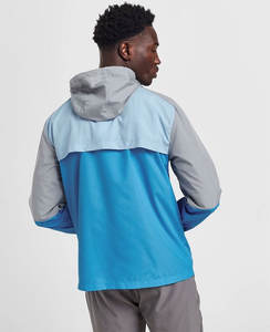 Vente en gros coupe-vent en nylon veste à fermeture éclair pour pantalon vente en gros coupe-vent en polyester streetwear veste coupe-vent pour homme - Product Image 1