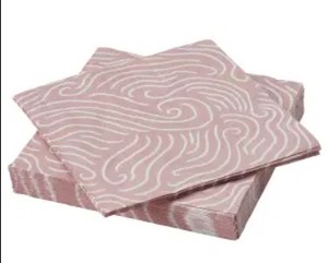 Serviettes de table jetables de haute qualité, absorbantes, 3 plis, en pâte de bois vierge écologique, 8 plis, pour Pâques/Noël/Thanksgiving - Product Image 4