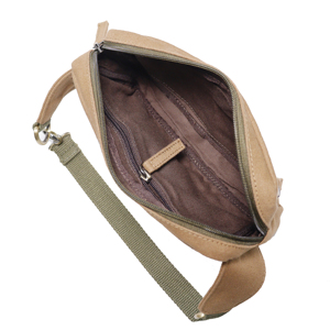Riñonera de Lona Unisex con Cinturón Ajustable y Cierre de Cremallera para Uso Diario - Product Image 4