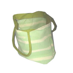 Bulk Sale Large Reusable Grocery Shopping Canvas Tote <b>Bag</b> Cotton Polyester Blend Custom Pattern Handloom Fabric Eco Friendly - Product Image 2