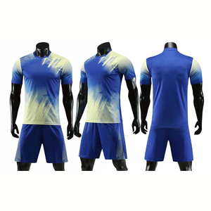 High Quality Adult Uniforms Thailand Sublimation Customizable Club Team Jerseys Sets 100% Polyester Football Soccer Wear - Product Image 6