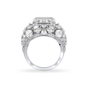 Reyes ขายส่งราคา925เงินสเตอร์ลิง VVS Moissanite แหวนหมั้นเพชรเม็ดเดี่ยวเครื่องประดับทองขาว14K ประกาย - Product Image 5