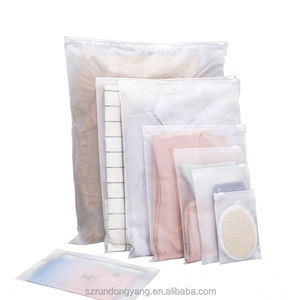 in Stock Reusable Zipper Bags Customizable Waterproof Ziplock for Clothes and Socks Packaging Own Brand Logo - Product Image 2