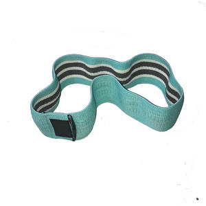 Cinturón de Resistencia para Ejercicios de Cadera, Profesional, de Tela de Poliéster Delgada, Antideslizante, de Alta Elasticidad, con Logotipo Personalizado al por Mayor - Product Image 4