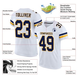 Vente en gros de maillots de football imprimés à manches courtes, légers et respirants, 100% polyester, pour adultes - Product Image 2