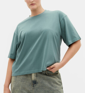 Custom <b>Womens</b> Plus Size Oversized T <b>Shirt</b> 100% Cotton Short Sleeve <b>Loose</b> Tee Top Apparel Factory Direct BD Export OEM Wholesale - Product Image 2