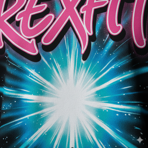 Camiseta de Hombre Personalizada OEM, Estilo Urbano, Oversize, Corte Recto, con Estampado Gráfico, de Algodón Grueso - Product Image 3