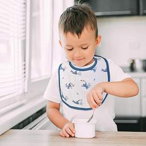 Bavoirs unisexes 100% en mousseline de bambou - Super doux, couche anti-fuite, plusieurs couleurs 6-18 mois - Product Image 2