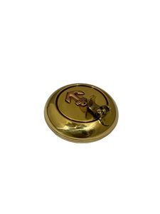 Cendrier de bureau vintage en laiton style Titanic à porte unique, accessoire de fumeur classique, compact, portable, cadeau pour la maison Tajdaar - Product Image 2
