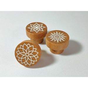 Boutons multi-designs en résine et bois pour placards et armoires, artisanat en résine fait main - Product Image 6