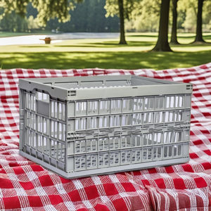 Cestas de almacenamiento de plástico duraderas con tapas para la organización del hogar y la Oficina - Product Image 3