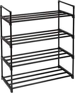 Zapatero Metálico Resistente para Uso Familiar con Gran Capacidad de Carga y Base Antideslizante Estable - Product Image 2