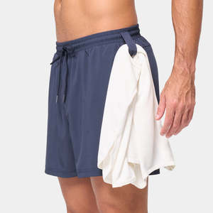 Shorts de sport pour homme Performance, avec empiècements en mesh respirant, écologiques, anti-plis, séchage rapide, légers, pour l'entraînement et la course à pied - Product Image 5