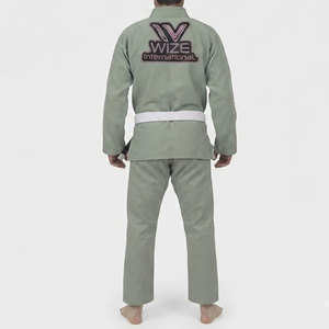 Uniforme de Jiu-Jitsu con Logotipo Personalizado al por Mayor, Kimono BJJ, Gi de Jiu-Jitsu Brasileño, Traje de Entrenamiento de Artes Marciales para Hombre, Último Estilo - Product Image 3