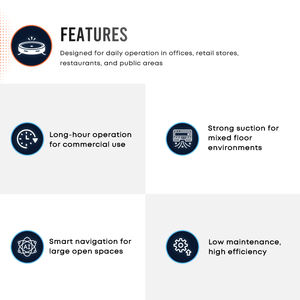เครื่องดูดฝุ่นเชิงพาณิชย์ สำหรับดูดฝุ่นเท่านั้น - Product Image 5