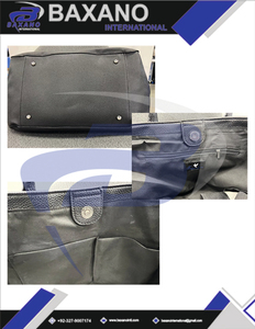 Delta |   Sigma |   Sac à main Theta DST Sorority, sac fourre-tout en cuir de qualité supérieure avec lettres grecques en relief et design 1913, sac de voyage - Product Image 6