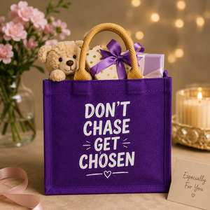 Bolsa de Yute Pequeña Personalizada AMANI, Ecológica, Resistente, Reutilizable, con Asas de Algodón, para Compras, Regalos y Promociones, al por Mayor - Product Image 1