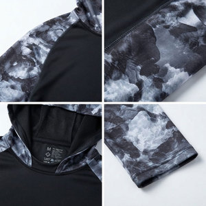 เสื้อตกปลาลายพรางแบบมืออาชีพสำหรับผู้ชาย แขนยาว ป้องกันรังสียูวี แห้งเร็ว เสื้อตกปลาแบบสั่งทำพิเศษเพื่อประสิทธิภาพสูง - Product Image 6