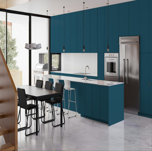 ตู้ครัวสำเร็จรูปสไตล์ยุโรปแบบกำหนดเองของ JY Project ชุดเต็ม ตู้ไม้โมเดิร์นแบบโมดูลาร์ ผลิตจากโรงงานในเวียดนาม คุณภาพสูง - Product Image 3