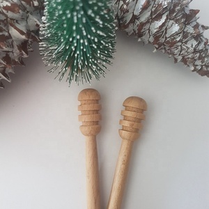 Bâtonnet à miel en bois écologique de qualité alimentaire avec finition polie miroir pour la cuisine, la salle à manger et le camping - Product Image 3