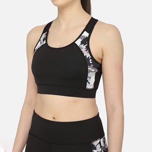 Custom Sports Bra Breathable Shockproof Padded Bras Athletic Running Fitness Gym Workout Yoga <b>Top</b> Women Sports Bra - Product Image 1