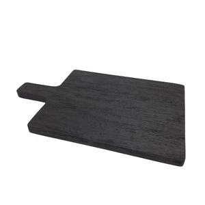 Planche à découper rectangulaire en bois sculptée à la main avec poignée, motif floral, plateau à fromage, artisanat indien - Product Image 2