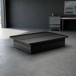 Base de Cama Metálica con Plataforma Tamaño Queen |   Base de colchón moderna, plegable y ajustable para uso en hoteles, motels y dormitorios. - Product Image 2