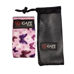 OEM Customized Non-slip 3 Pcs Hip <b>Band</b> Set Logo Home <b>Exercise</b> Polyester Fabric Loop Butterfly Print Resistance <b>Band</b> Wholesale - Product Image 1