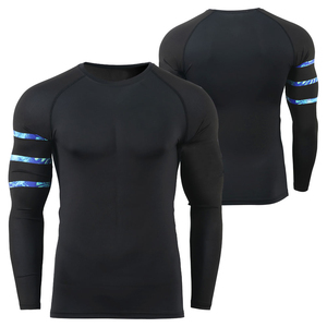 Rashguard pour homme de qualité supérieure, prix compétitif, pour l'entraînement, produit personnalisé très vendu, rashguard pour homme avec OEM - Product Image 1