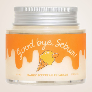 โฟมล้างหน้าเกาหลี K-Beauty Juicy Lab Goodbye Sebum Mango Ice Cream Cleanser 100 มล. ผลิตในเกาหลี สำหรับทุกเพศ - Product Image 6