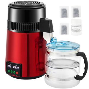 Distillatore d'Acqua da 1.1 Galloni con Riscaldamento da 750W, Produzione 0.3 Galloni/Ora, Timer 99 Ore, Costruzione in Acciaio Inossidabile 304 - Product Image 1