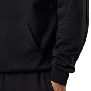 Sudadera con Capucha Negra para Hombre, Ligera, Informal, de Manga Larga, para Gimnasio, Deportiva, de Invierno - Product Image 6