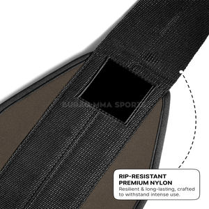 Sangles de musculation pour soulevé de terre, antidérapantes, avec support de poignet et logo personnalisé - Product Image 3