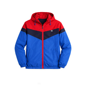 Custom Logo Design Color Block Windbreaker <b>jacket</b> for <b>men</b> <b>Lightweight</b> Quick Dry <b>Rain</b> <b>Jacket</b> Streetwear Wind Proof OEM Wholesale - Product Image 2