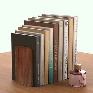 Organisateur de bureau et de tiroirs en bois élégant pour la documentation et le rangement de livres - Product Image 4