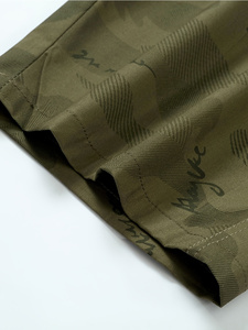 Shorts Bermuda pour Hommes, Solides, Écologiques, Séchage Rapide, Taille Élastique, Respirants, Décontractés, Sportifs, Impression par Sublimation, Tissu 100% Coton - Product Image 2