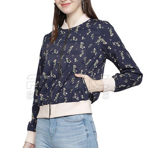Urban Style Women Printing Varsity <b>Jackets</b> Modern Casual Apparel For Daily Activities And Travel Wear In Low Price - Product Image 2