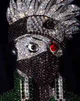 Colgante Grande de Joker con Diamantes Simulados y Moissanita, Estilo Hip Hop, Personalizable, Disponible a un Precio Accesible