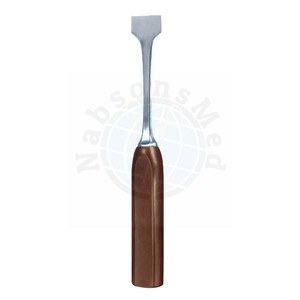 Ciseau à os Alexander 18 cm, 4 mm de large, en acier inoxydable allemand, instrument chirurgical orthopédique manuel, outil de coupe d'os durable - Product Image 3