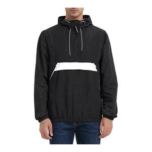 Veste en toile légère personnalisable pour hommes coupe-vent imperméable OEM avec col montant manteau coupe-vent d'extérieur pour la saison d'hiver - Product Image 1