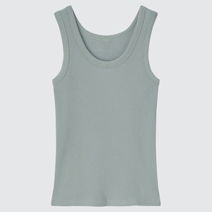 Débardeur confortable en coton à col rond pour femme, en soie douce, idéal pour l'entraînement et le quotidien - Product Image 5