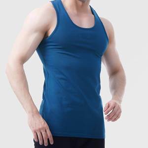 Men's New Stylish Casual Tank <b>Top</b> <b>Plus</b> <b>Size</b> Quick Dry Anti-Shrink Breathable Hot Selling Reasonable Price - Product Image 1