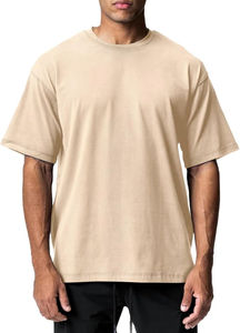 เสื้อยืดผู้ชายราคาประหยัด คุณภาพเยี่ยม ไซส์ใหญ่ แฟชั่นทันสมัย สวมใส่สบาย ผลิตจากผ้าฝ้าย 100% ทรงหลวม - Product Image 2