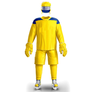 Servicio OEM al por Mayor, Uniformes de Hockey sobre Hielo para Adultos con Logotipo Personalizado de Primera Calidad, 100% Poliéster Antibacteriano - Product Image 2