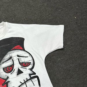 High Quality Plus Size Men's Casual Tee with Custom Logo & Blank Design 2026 <b>Top</b> Trending Oversized Streetwear Unisex T-Shirts - Product Image 4