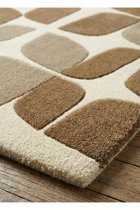 New Style Geometric Handmade Wool Waterproof Non-Slip <b>Thick</b> <b>Pile</b> Area <b>Rug</b> for Living Room Home Use Rectangle Shape - Product Image 4