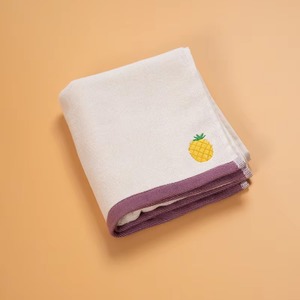 Toalla de Mano de Algodón Premium Ultra Suave, Altamente Absorbente, de Secado Rápido, para Baño, Spa, Hotel, Proveedor Mayorista, Bordado Floral - Product Image 2