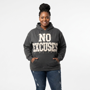 <b>Women</b> Pullover Plus Size <b>Hoodies</b> Ladies Distressed Embroidery Baggy Winter <b>Hoodies</b> <b>Long</b> Sleeve 100% Cotton Fleece Hoody <b>Women's</b> - Product Image 1